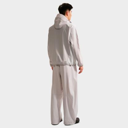 Men's Nithtke Tech Helios Dri-FIT Long-Sleeve Full-Zip Shell - Grey Fog/Off White/Black