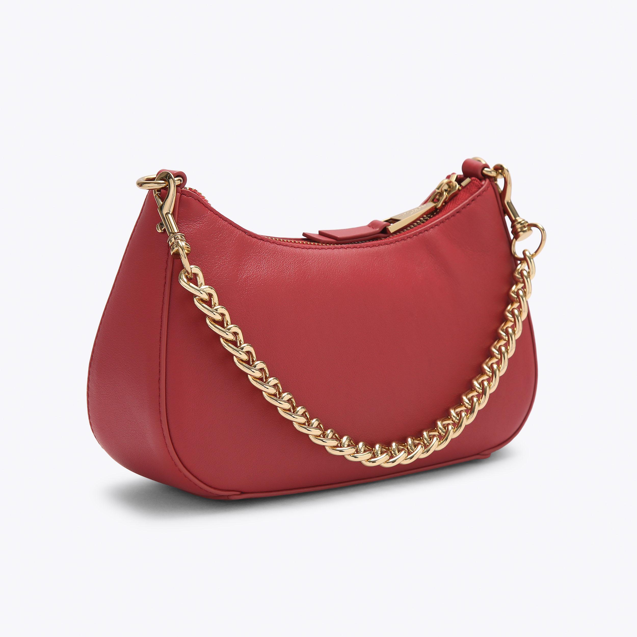 Kurt Geiger London Sloane Hobo Cross Body Bag - Red - view 4
