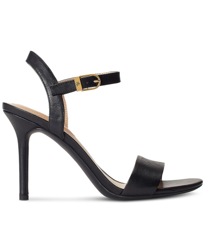 Lauren Ralph Lauren Women's Gwen Stiletto Sandals - Black