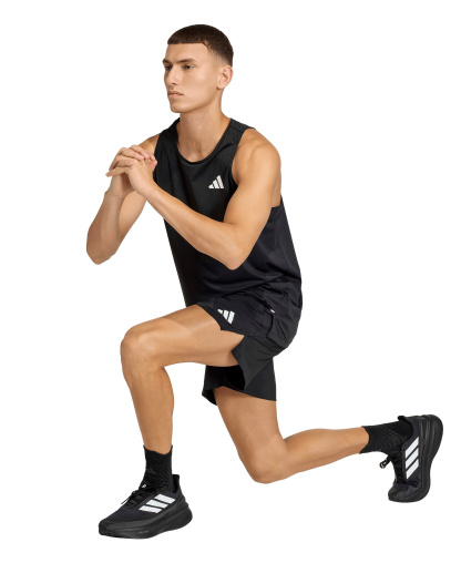 adidas Men's Running Climacool Iconic Tank Top - Black