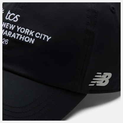 New Balance NYC Marathon 6 Panel Performance Cap, AC6308KBK