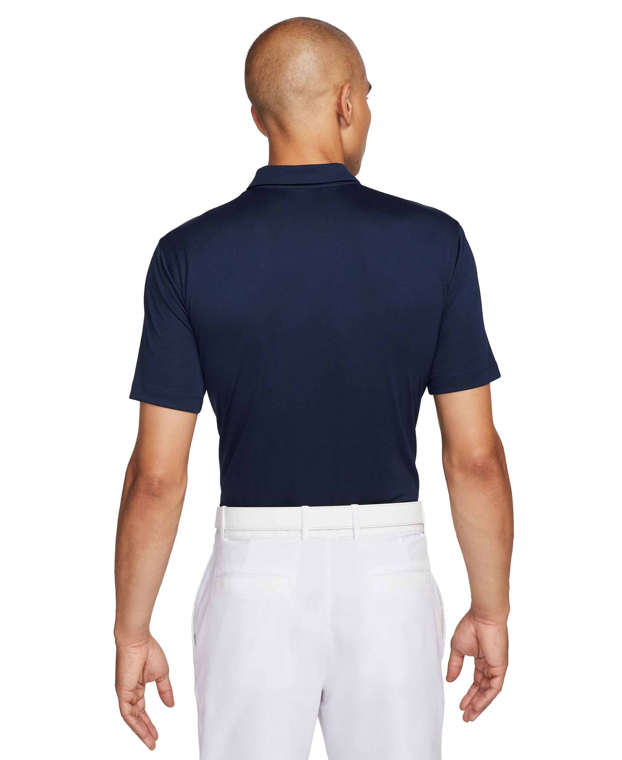 Nike Men's Relaxed-Fit Core Dri-FIT Short-Sleeve Golf Polo Shirt - Obsidian/White