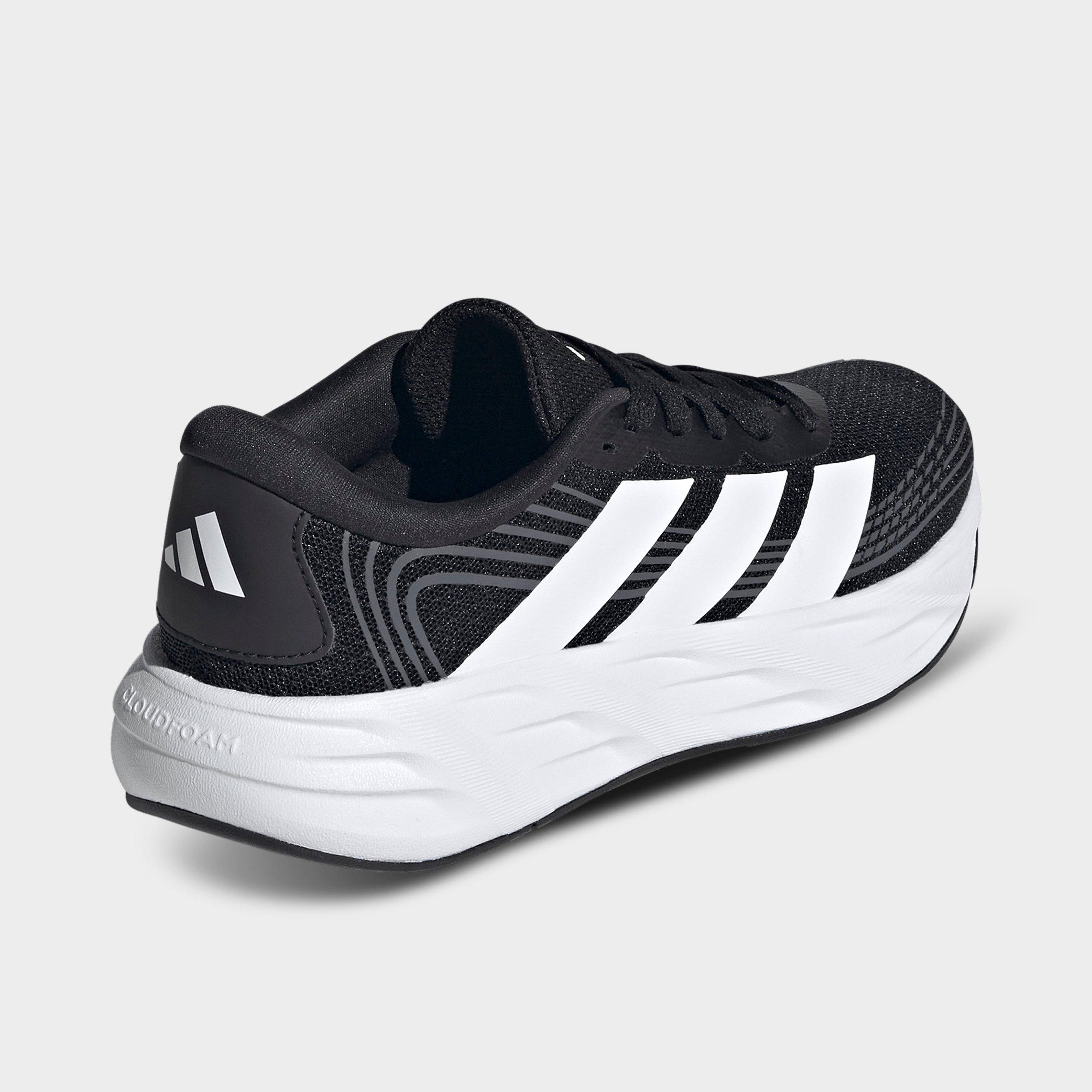 Big Kids' adidas Galaxy 8 Running Shoes - Core Black/Cloud White/Carbon - Back view