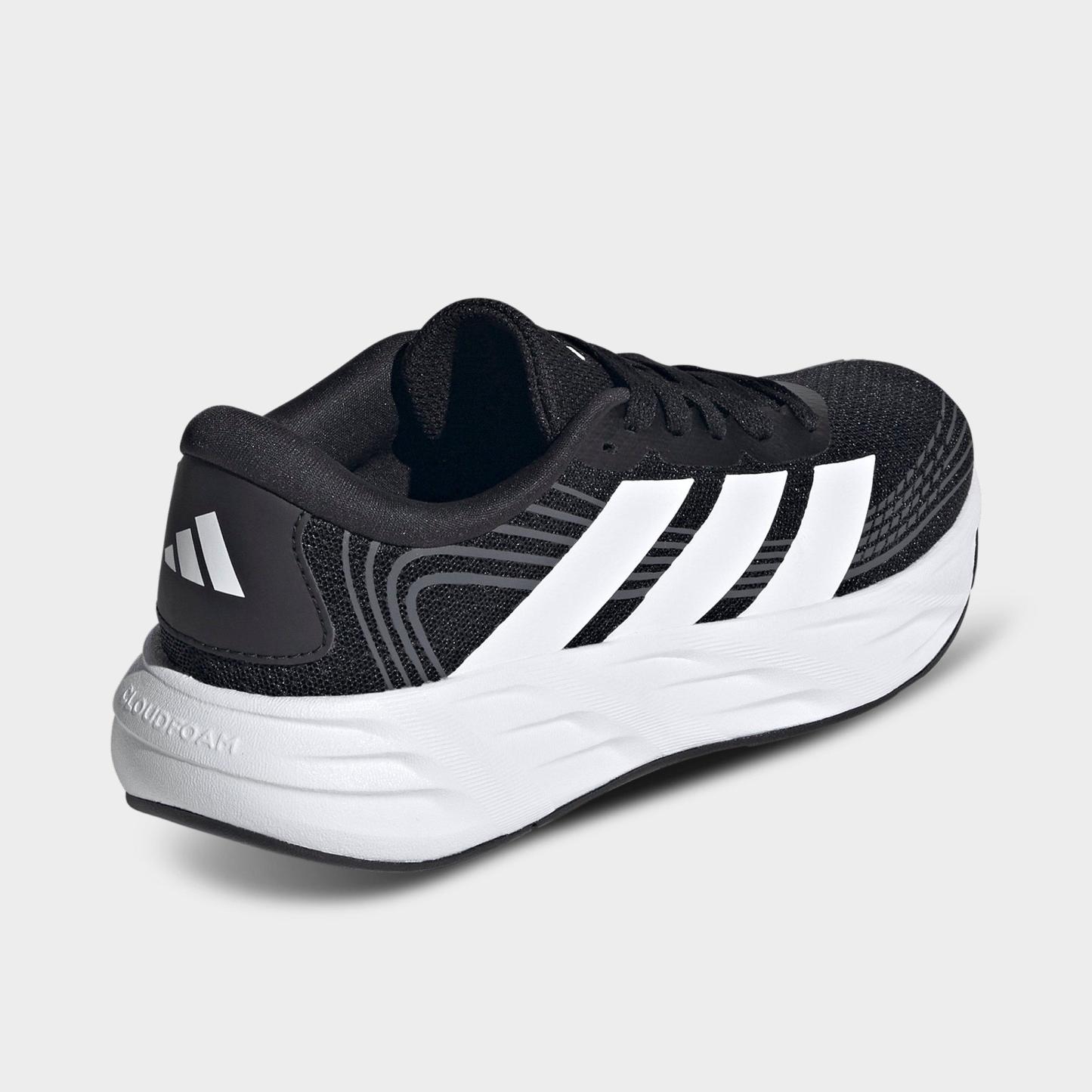 Big Kids' adidas Galaxy 8 Running Shoes - Core Black/Cloud White/Carbon - Back view