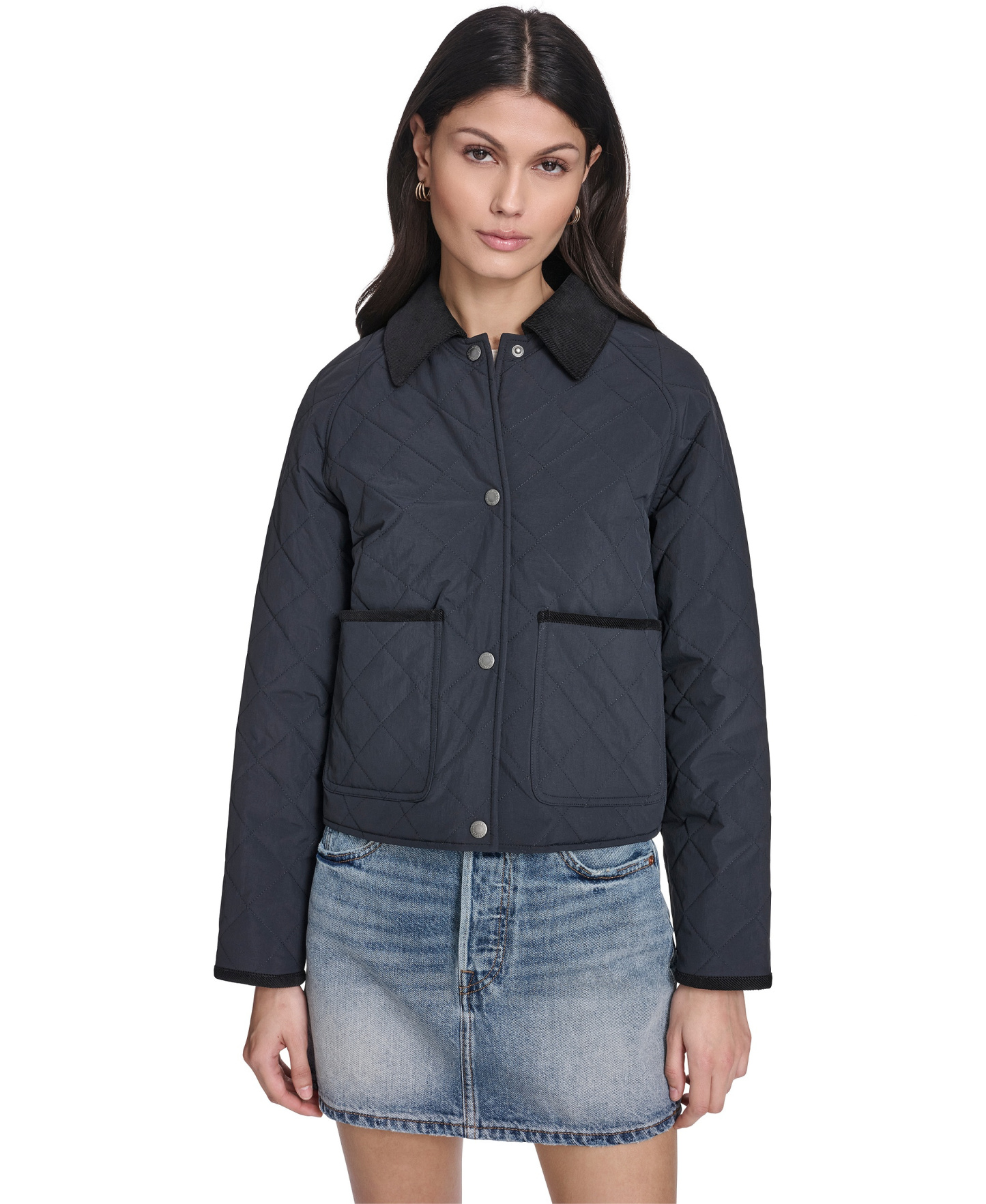 Levi's Women's Diamond Quilted Jacket - Black
