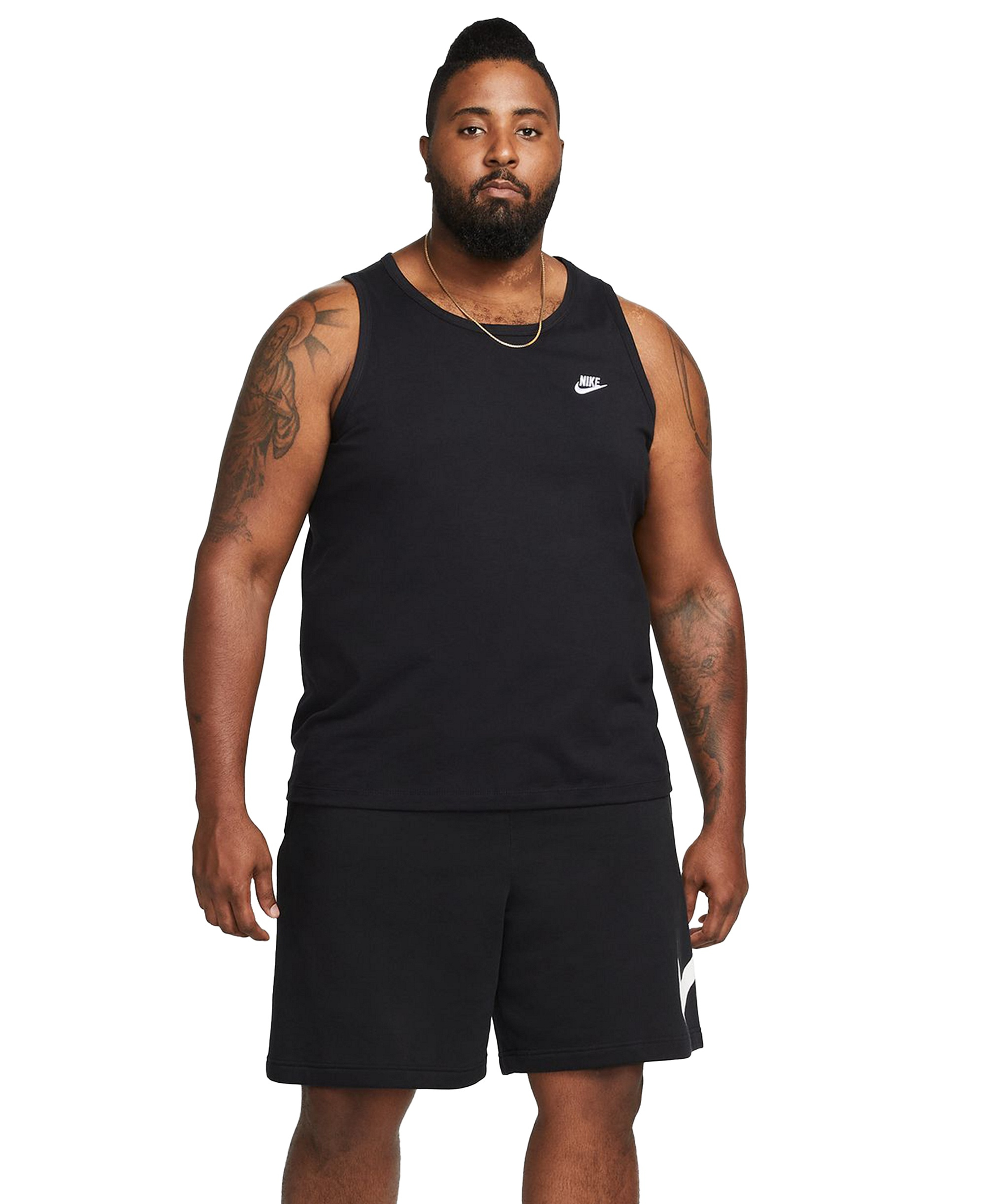 Nike Men's Sportswear Club Tank T-shirts - Black/white