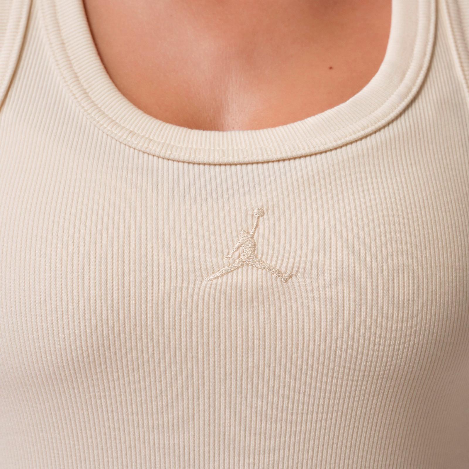 Women's Jordan Brooklyn Tank Dress - Pale Ivory/Pale Ivory - view 4