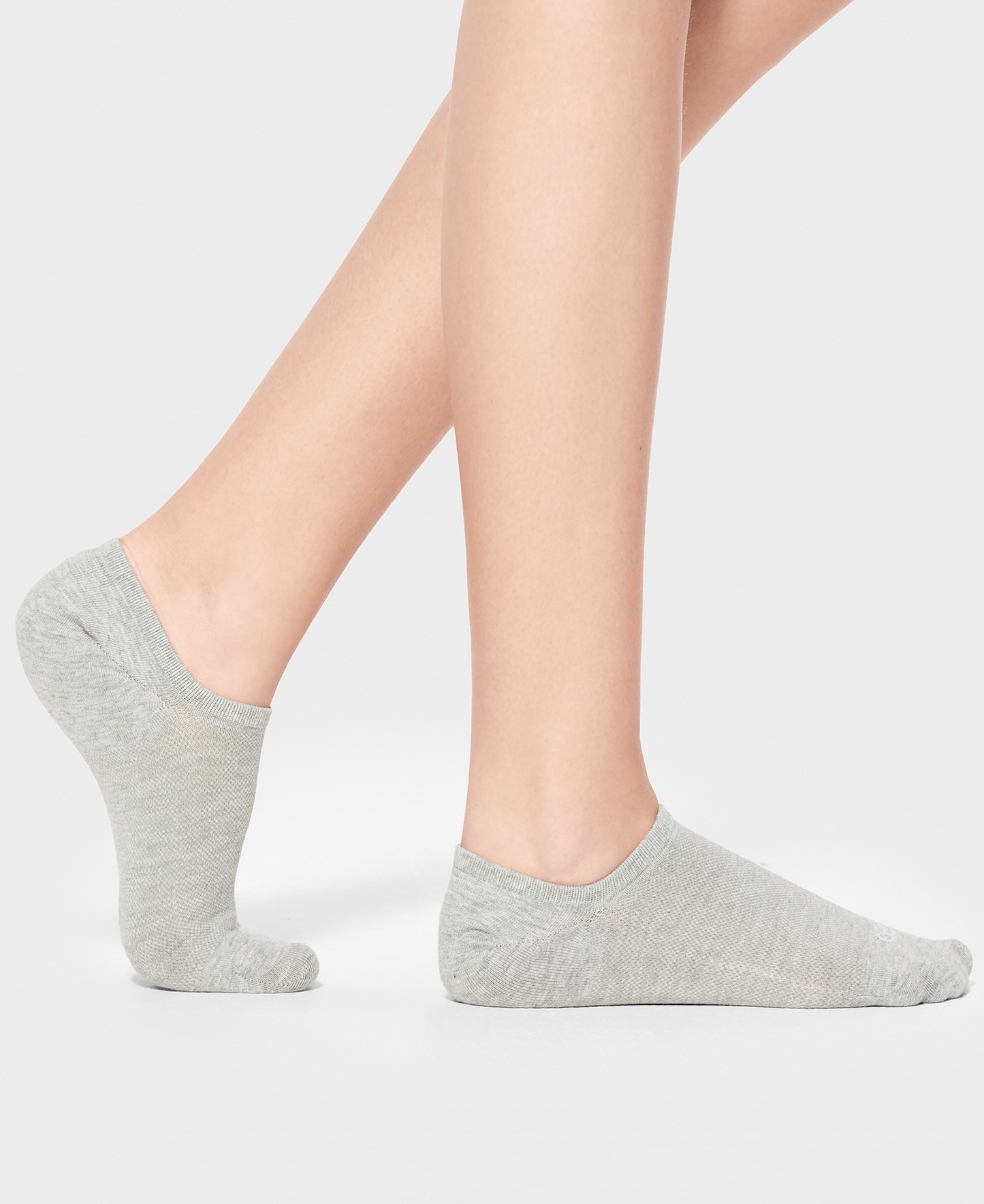 UGG Women's 3-Pack Stela No Show Socks - White/Grey/Black