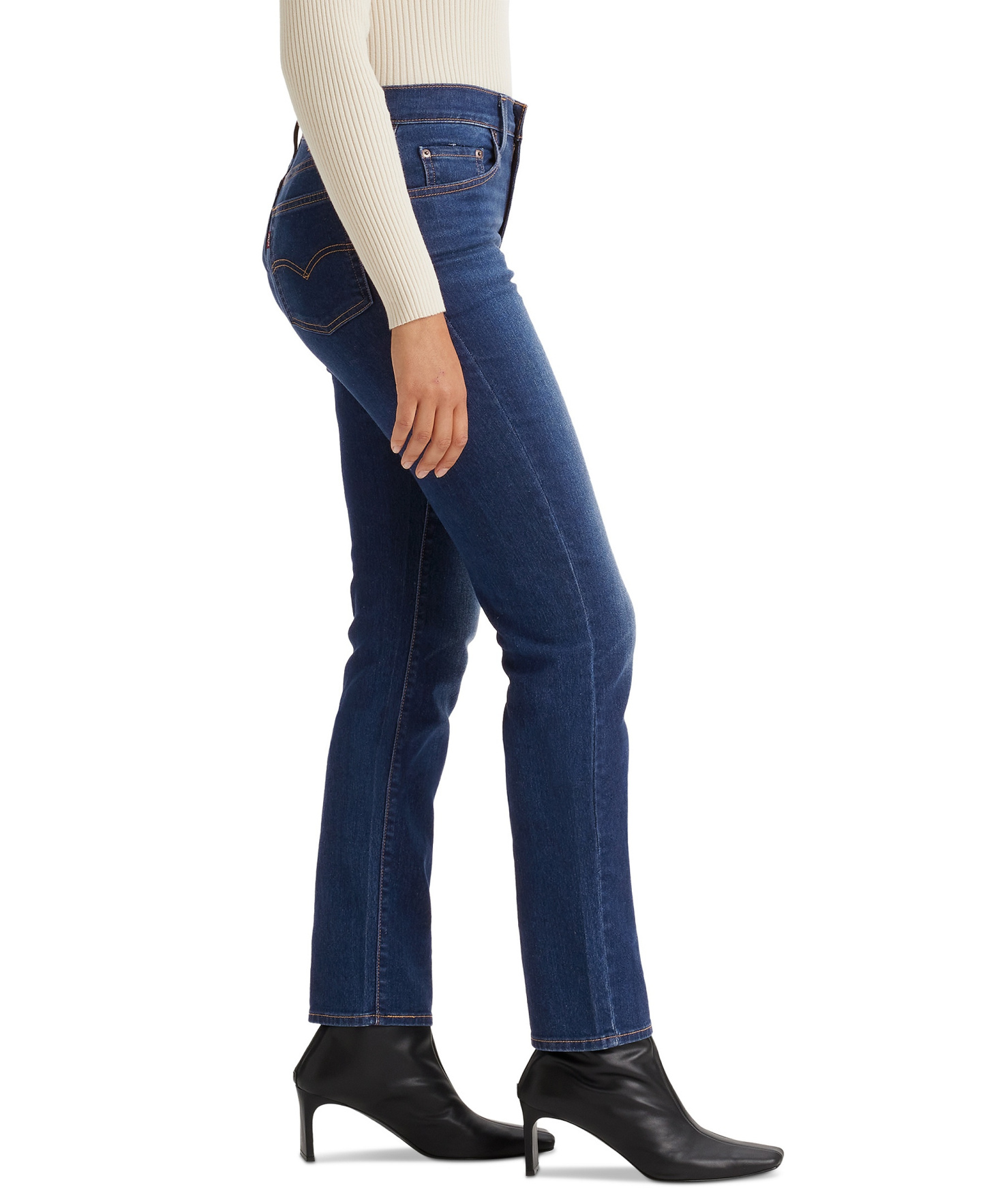 Levi's Women's 724 Straight-Leg Jeans - Chelsea Carbon Glow