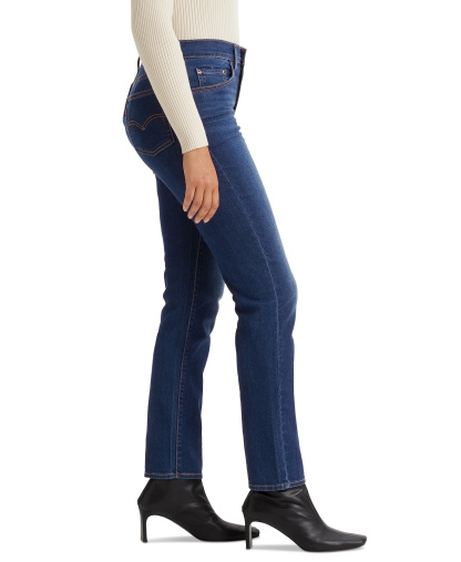 Levi's Women's 724 Straight-Leg Jeans - Chelsea Carbon Glow