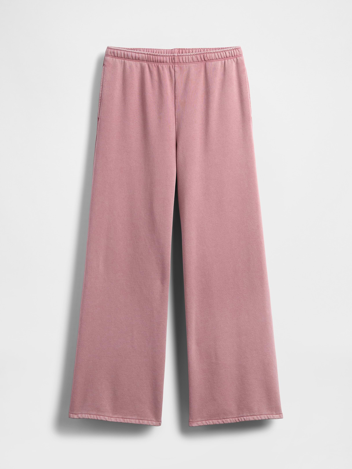 VintageSoft Baggy Sweatpants - Mauve pink wash