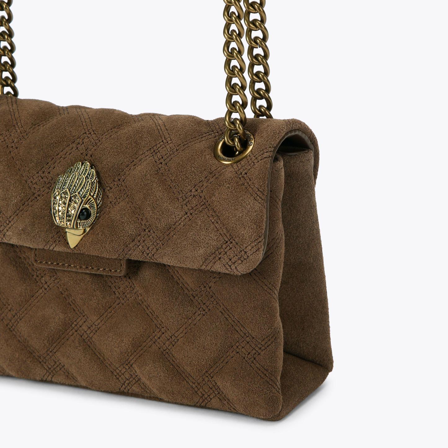 Kurt Geiger London Mini Leather Kensington Bag - Brown - view 6