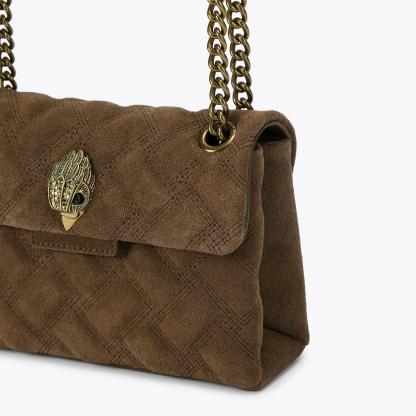 Kurt Geiger London Mini Leather Kensington Bag - Brown - view 6
