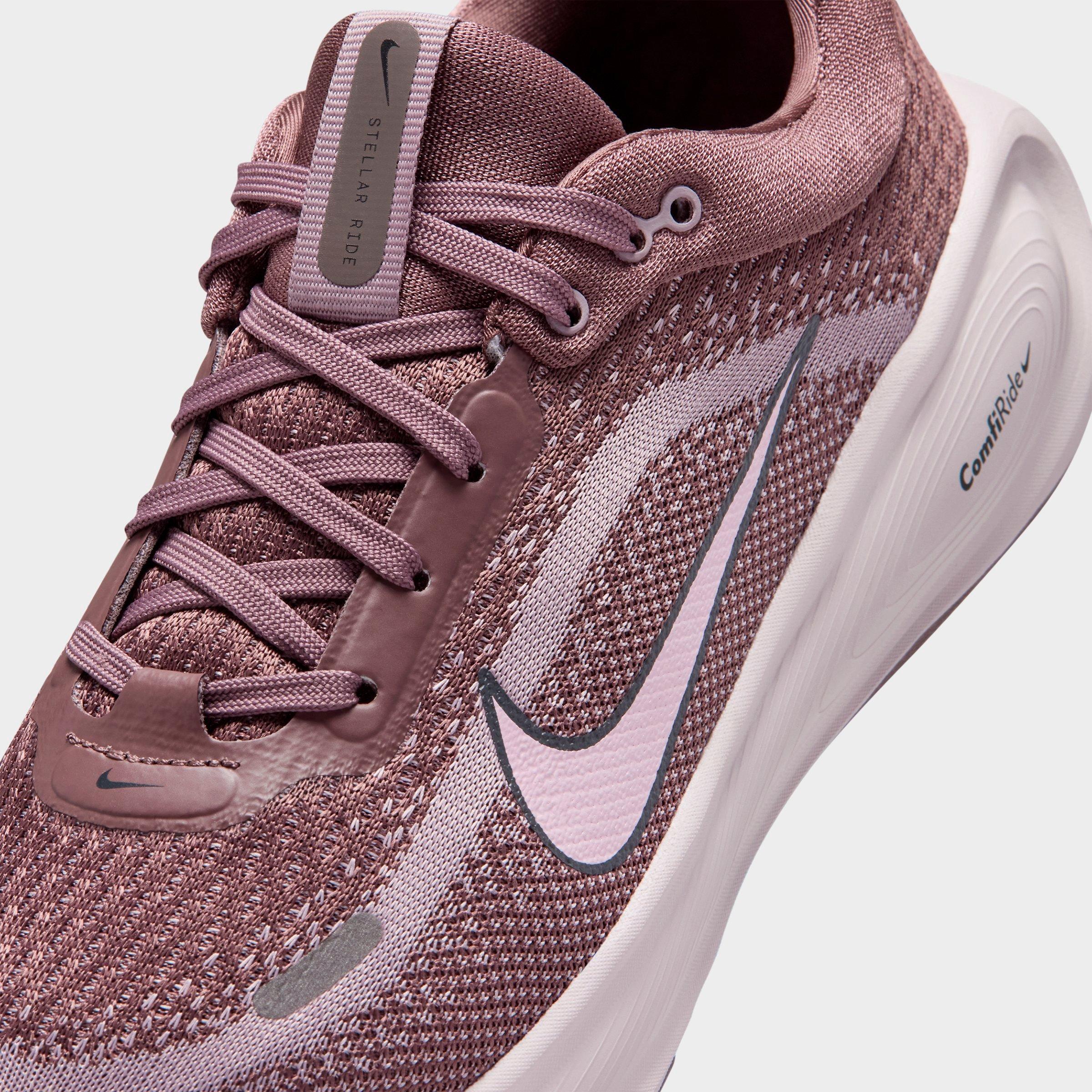 Big Kids' Nithtke Stellar Ride Running Shoes - Tattoo/Pink Foam/Light Violet Ore/Platinum Violet - Detail shot