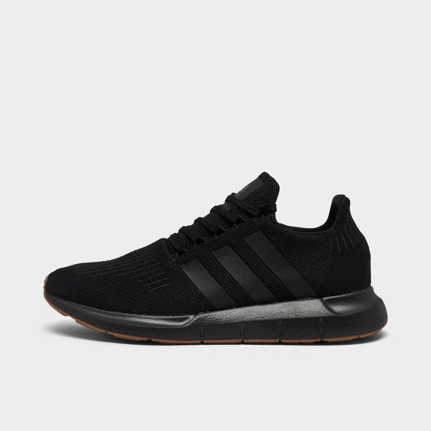Men's adidas Originals Swift Run 1.0 Casual Shoes - Core Black/Core Black/Gum - view 1