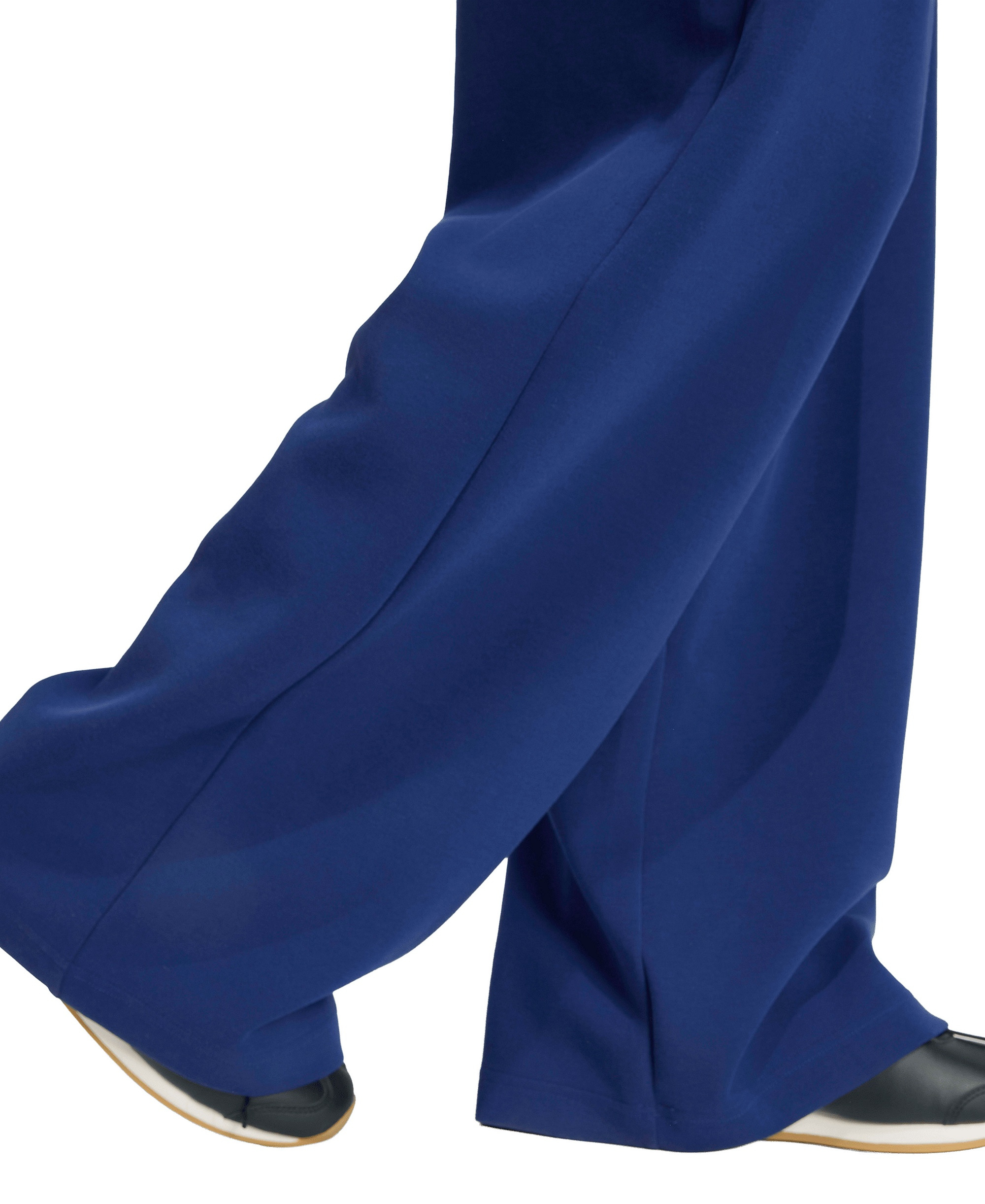 adidas Women's Straight Soft Lux Sportswear Pants - Dark Blue