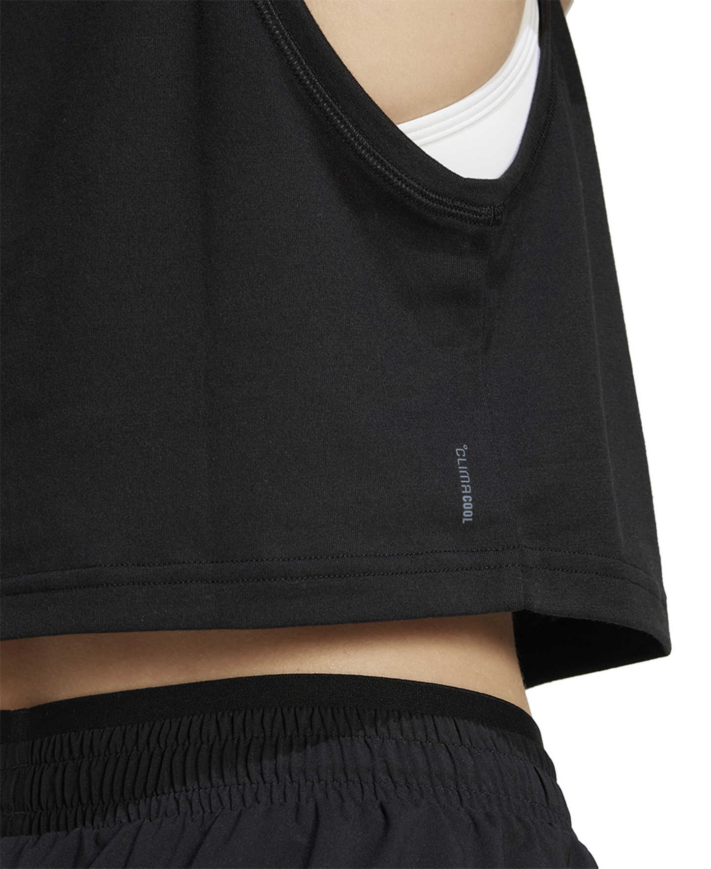 adidas Women's Train Essentials Boxy Workout Tank - Black
