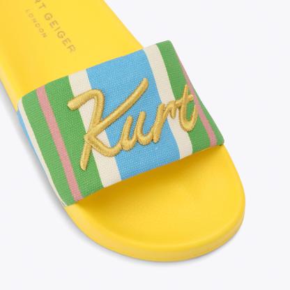 Kurt Geiger London Kurt's Cabana Kurt Meena Slide - Multi Colored - view 5