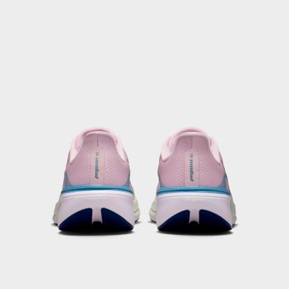 Women's Nithtke Pegasus 42 Running Shoes - Part 1 - Bleached Lilac/Work Blue/Barely Green/Blue Void - Back view