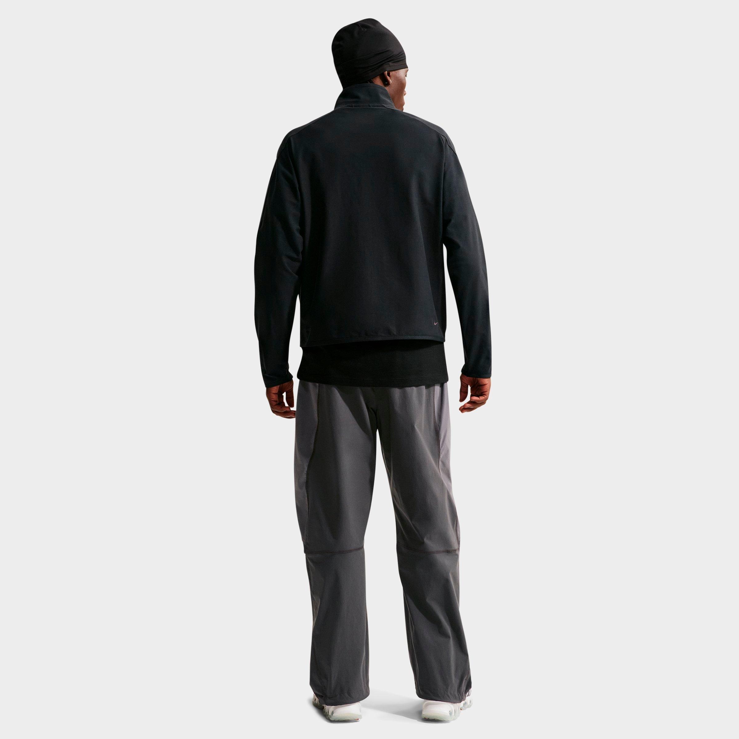 Men's Nithtke Sportswear Tech Dri-FIT Shori Knit Full-Zip Track Jacket - Black/Black