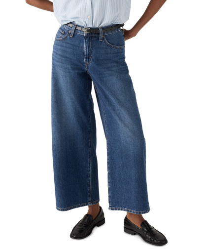 Levi's Women's Middy Wide-Leg Ankle Jeans - Kiss Goodbye