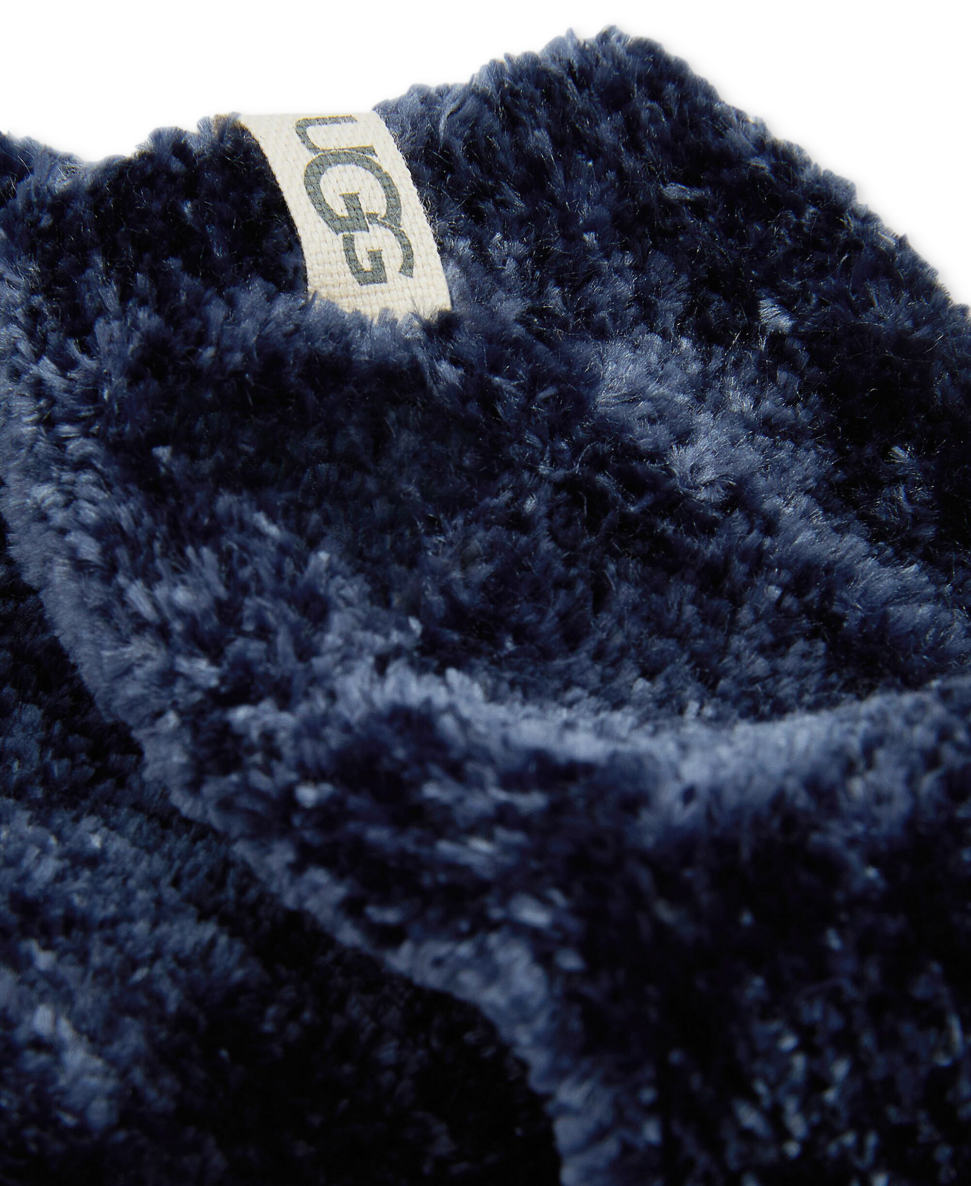 UGG Women's Leda Cozy Knit Crew Socks - Navy