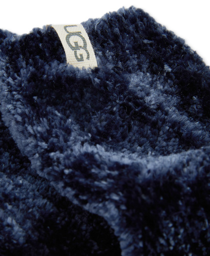 UGG Women's Leda Cozy Knit Crew Socks - Navy