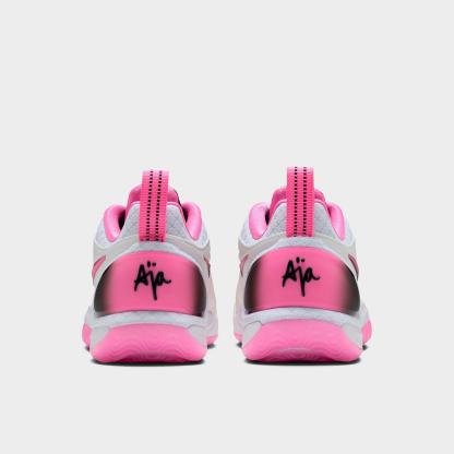 Nithtke A'Two A'ja Wilson Basketball Shoes - Part 1 - Pink Spell/White/Black - Back view