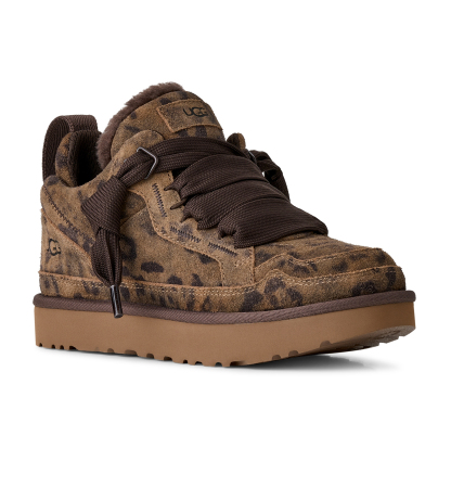 UGG® Women's Lowmel Lace-Up Sneaker Booties - Chestnut Spotted