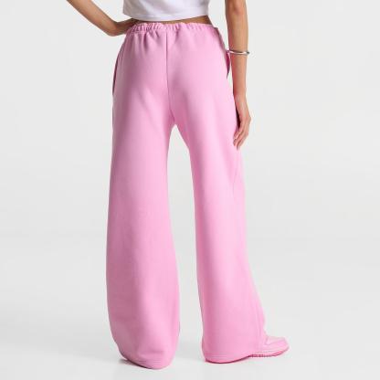 Women's Nithtke Studio Fleece Medium-Weight Wide-Leg Pants - Pink Rise/Sail