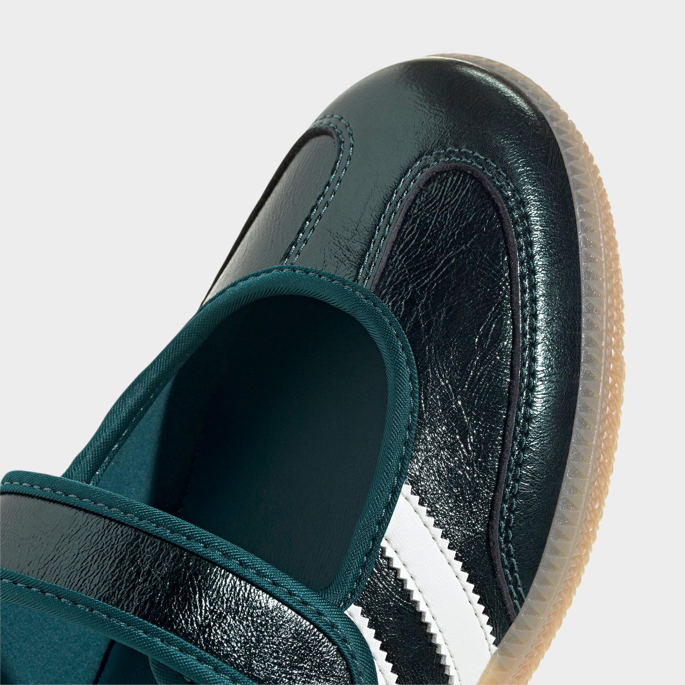 Women's adidas Originals Samba Jane Casual Shoes - Part 1 - Rich Green/Off White/Gum - Detail shot