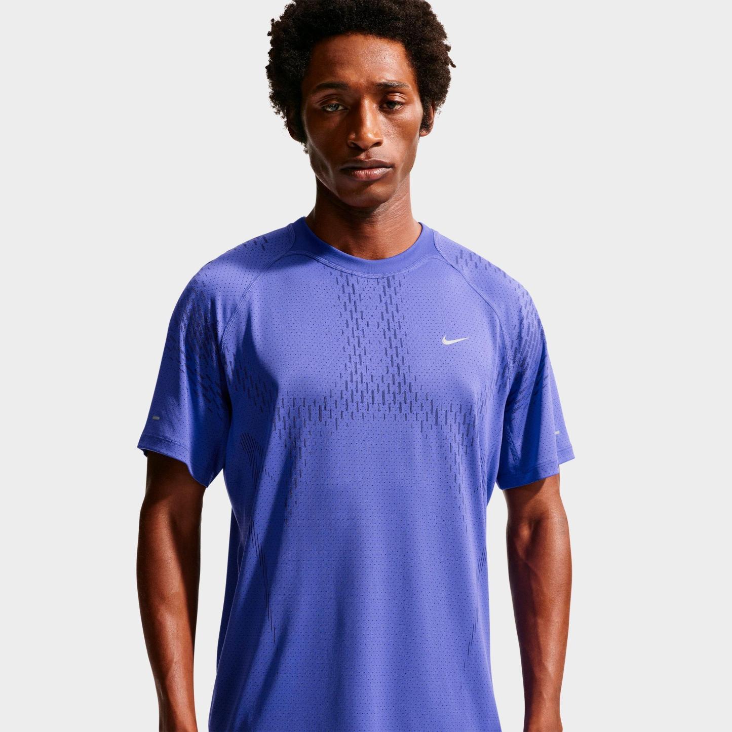 Men's Nithtke Stride Plus Dri-FIT ADV Running Top - Lapis/Deep Royal Blue