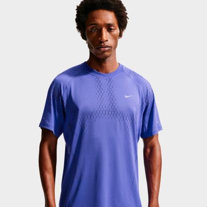 Men's Nithtke Stride Plus Dri-FIT ADV Running Top - Lapis/Deep Royal Blue