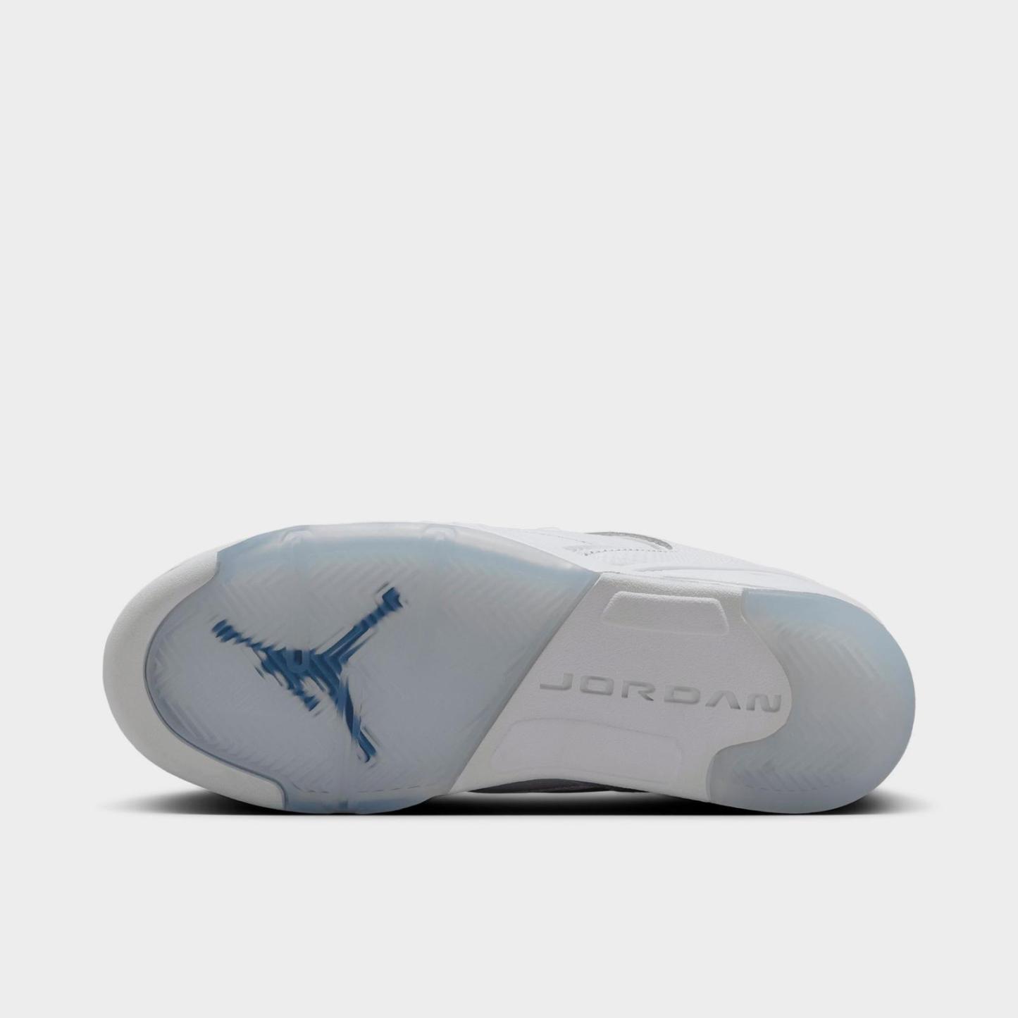 Big Kids' Jordan Sixty Plus Low Casual Shoes - White/Black/Pure Platinum - Left shoe facing left. Outside of the shoe. - view 6