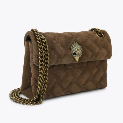 Kurt Geiger London Mini Leather Kensington Bag - Brown - view 3