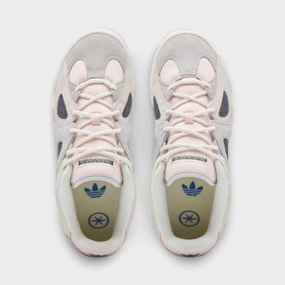 Men's adidas Originals Badbo 1.1 Bad Bunny Casual Shoes - Chalk White/Grey/Pink - Top view