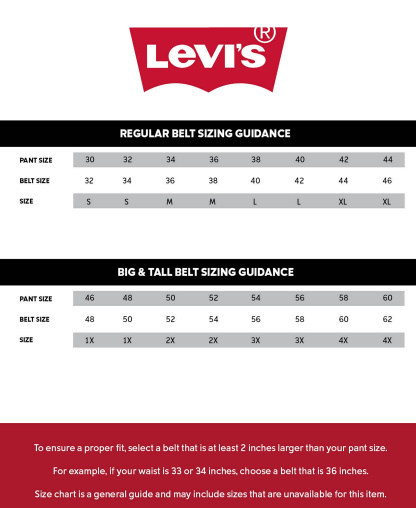 Levi's Reversible Casual Men's Belt - Brown/Black