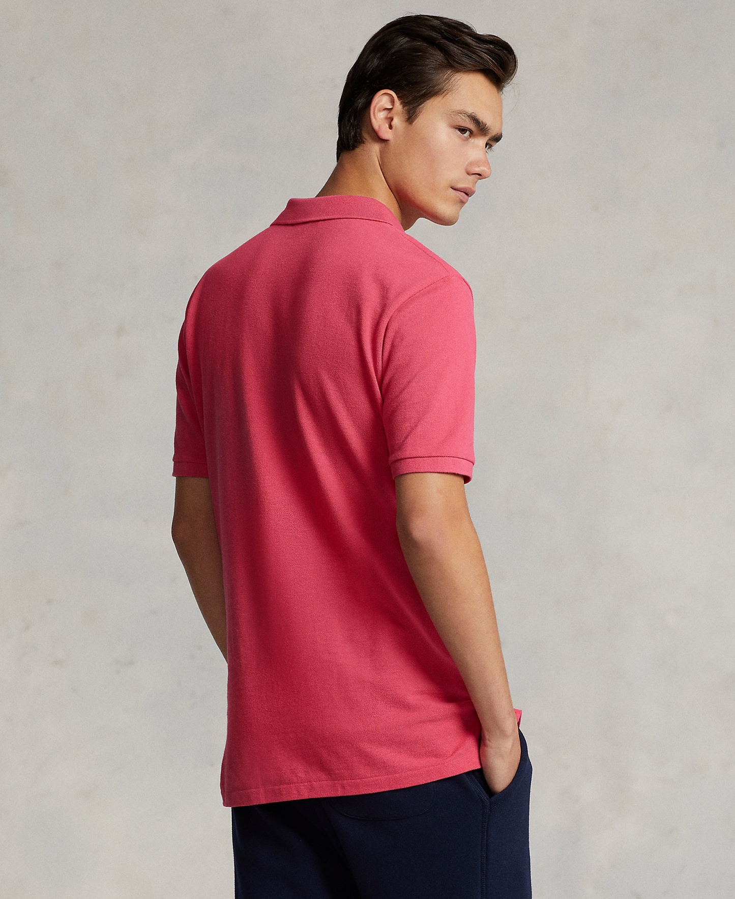 Polo Ralph Lauren Men's Classic-Fit Mesh Polo Shirt - Hot Pink