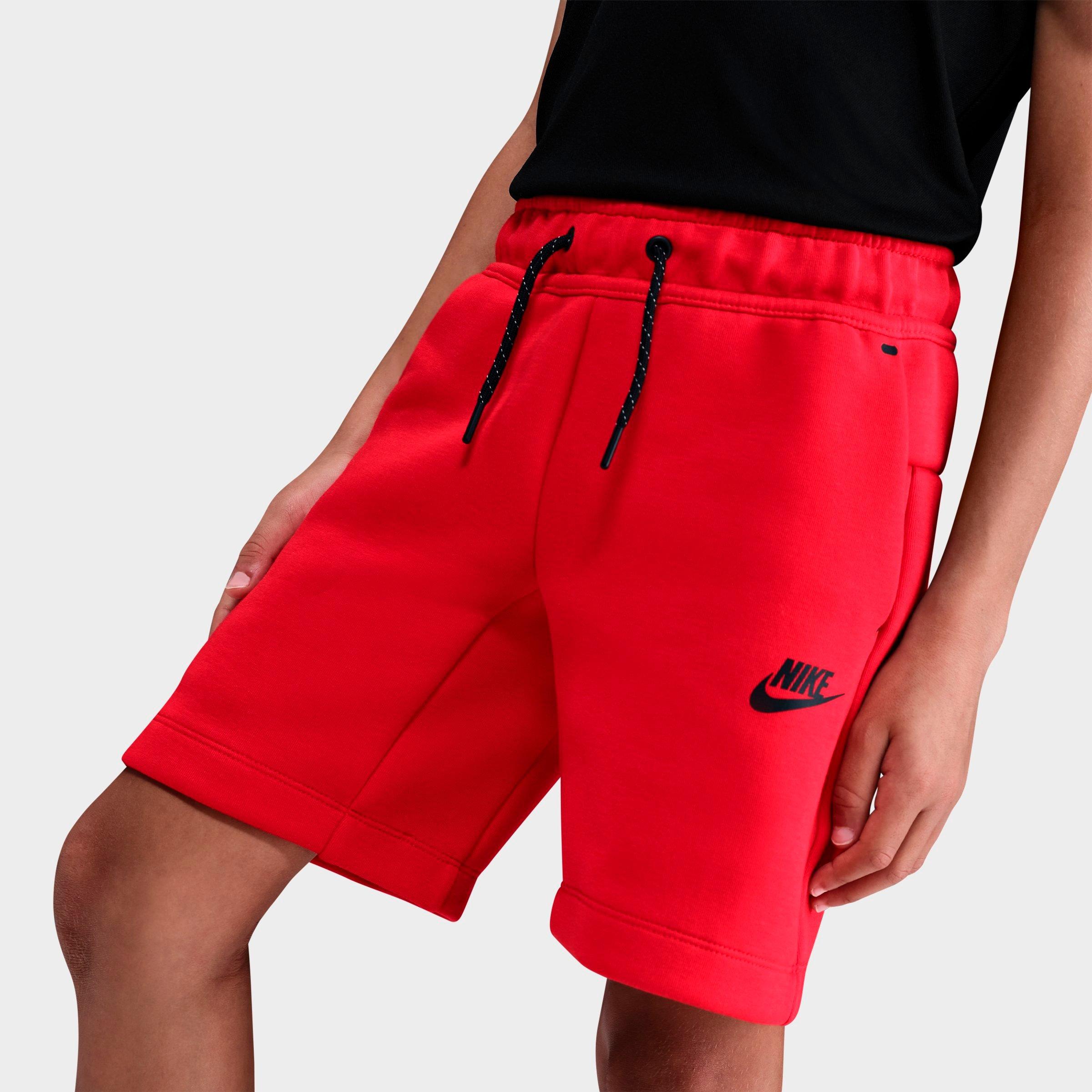 Boys' Big Kids' Nithtke Sportswear Tech Fleece Shorts - University Red/Black