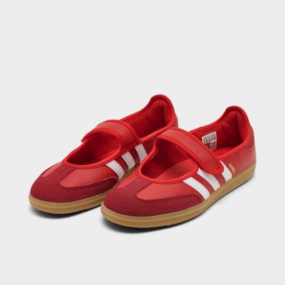 Women's adidas Originals Samba Jane Casual Shoes - Better Scarlet/Team Victory Red/Gum - view 2