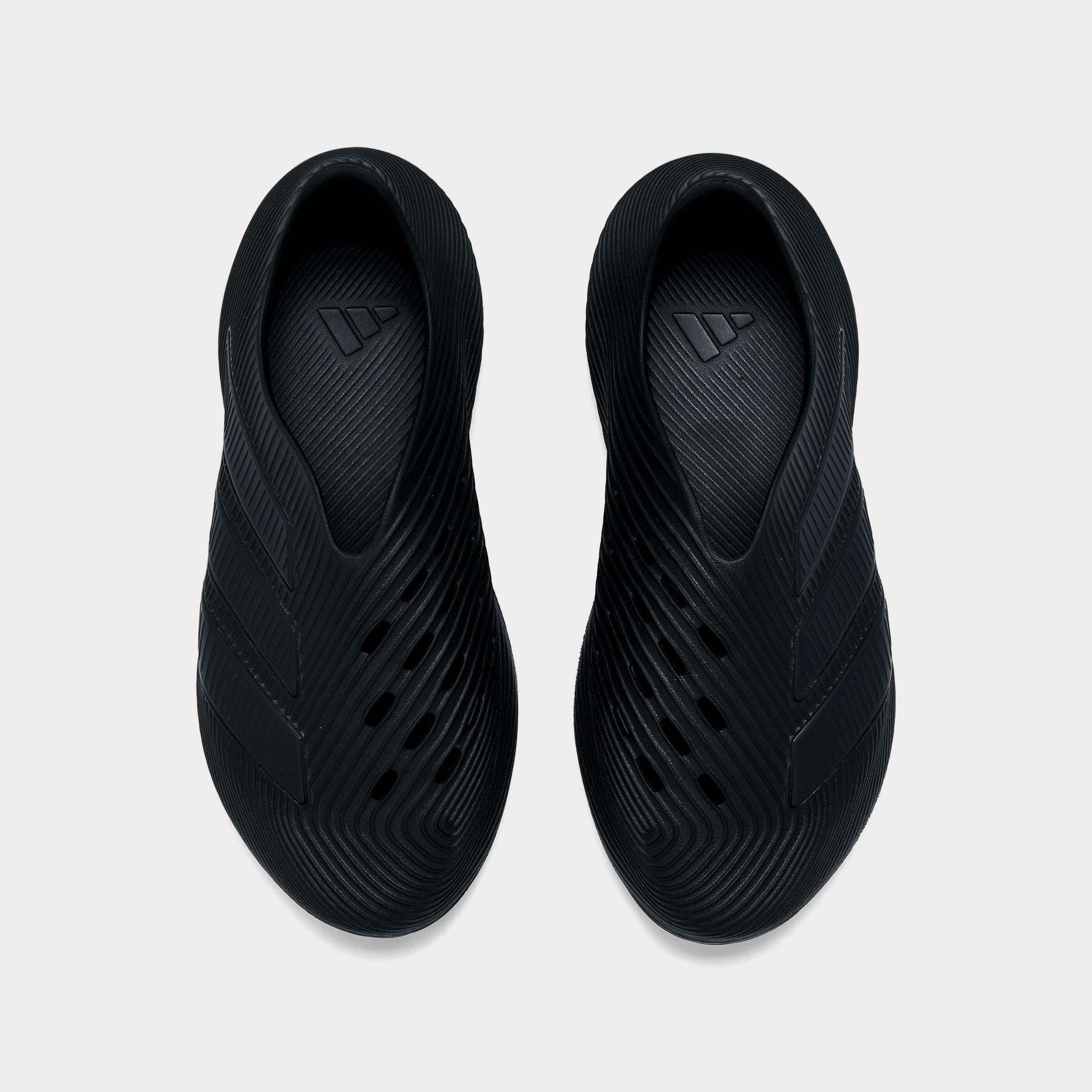 Big Kids' adidas Purechill Casual Shoes - Core Black - Top view
