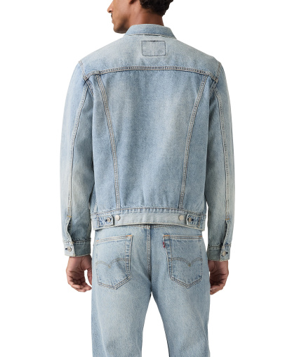 Levi's Men's Regular-Fit Non-Stretch Denim Trucker Jacket - Sun Surf