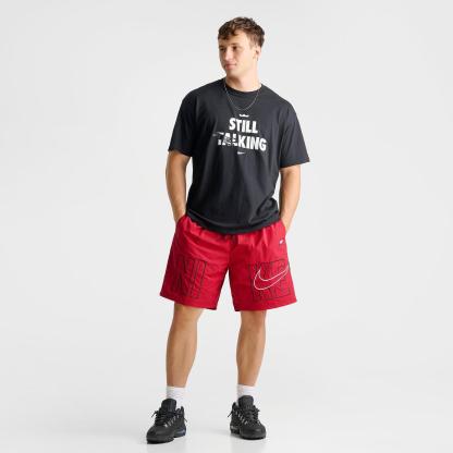 Men's Nike Sportswear Club Gel Block Sport Shorts - Gym Red/Black/White
