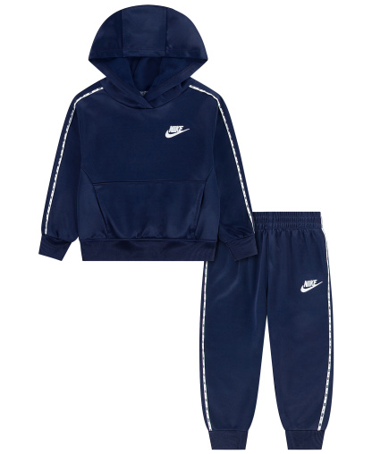Nike Toddler Boys' 2T-4T Long-Sleeve Hoodie and Pants, 2-Piece Set - Midnight Navy