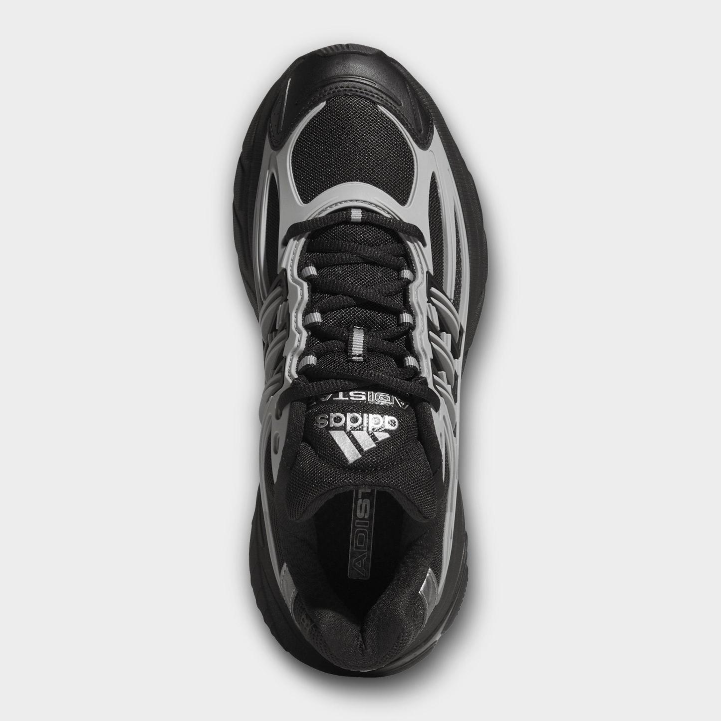Men's adidas Adistar XLG 2.0 Casual Shoes - Part 1 - Core Black/Core Black/Iron Metallic - Top view