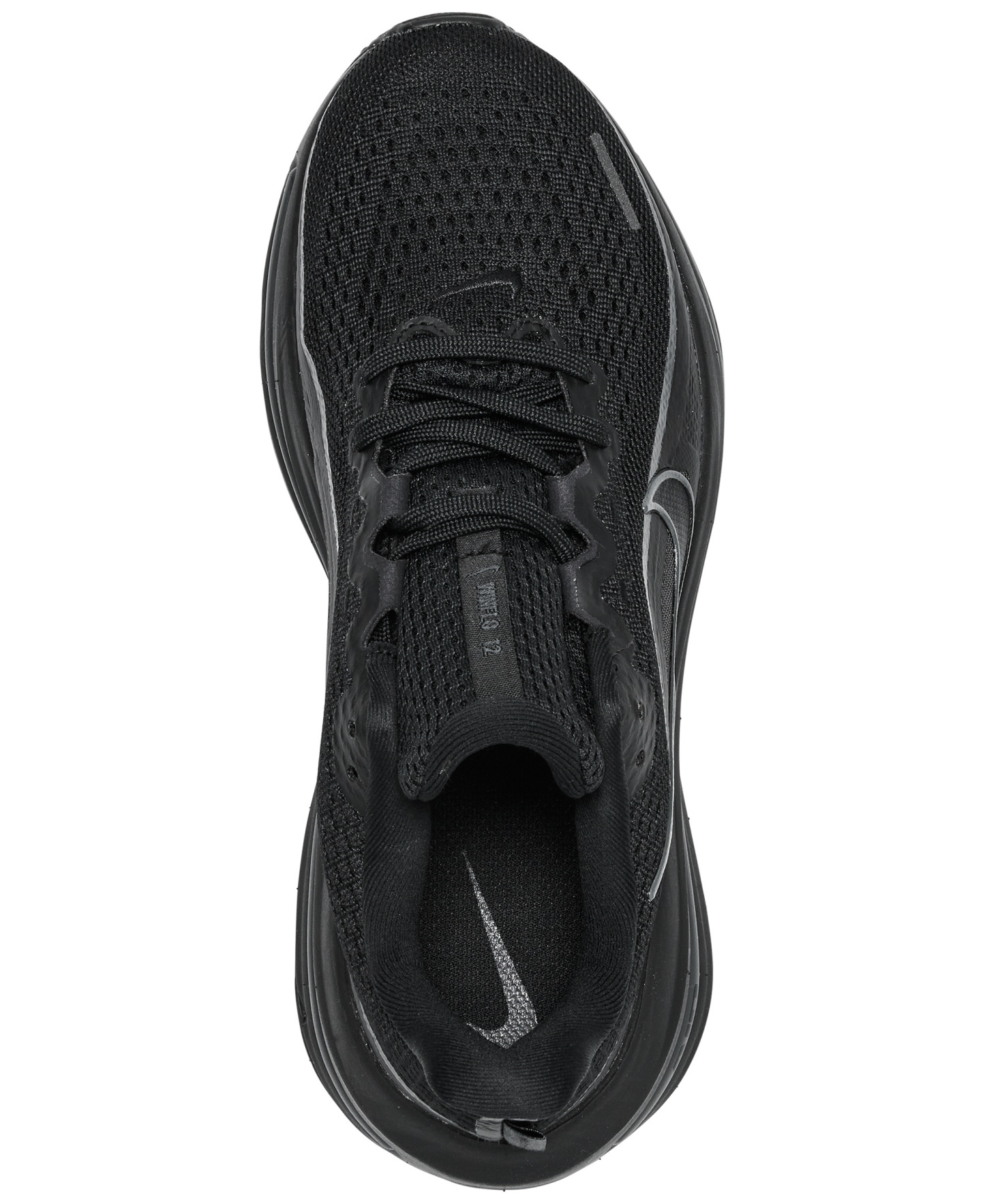Nike Women's Winflo 12 Running Sneakers from Finish Line - Black, Dark Smoke Gray