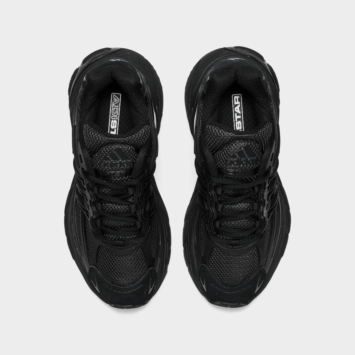 Big Kids' adidas Adistar XLG 2.0 Casual Shoes - Core Black/Core Black - Top view