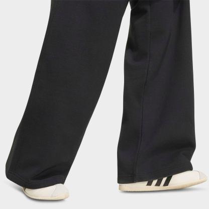 Women's adidas Originals Essentials Fleece Wide Leg Pants - Black