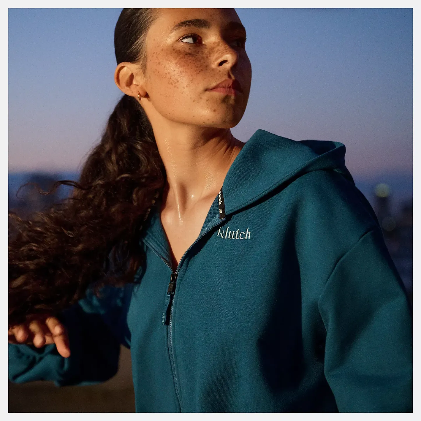 New Balance Klutch Athletics French Terry Full Zip, WT6287XESTS