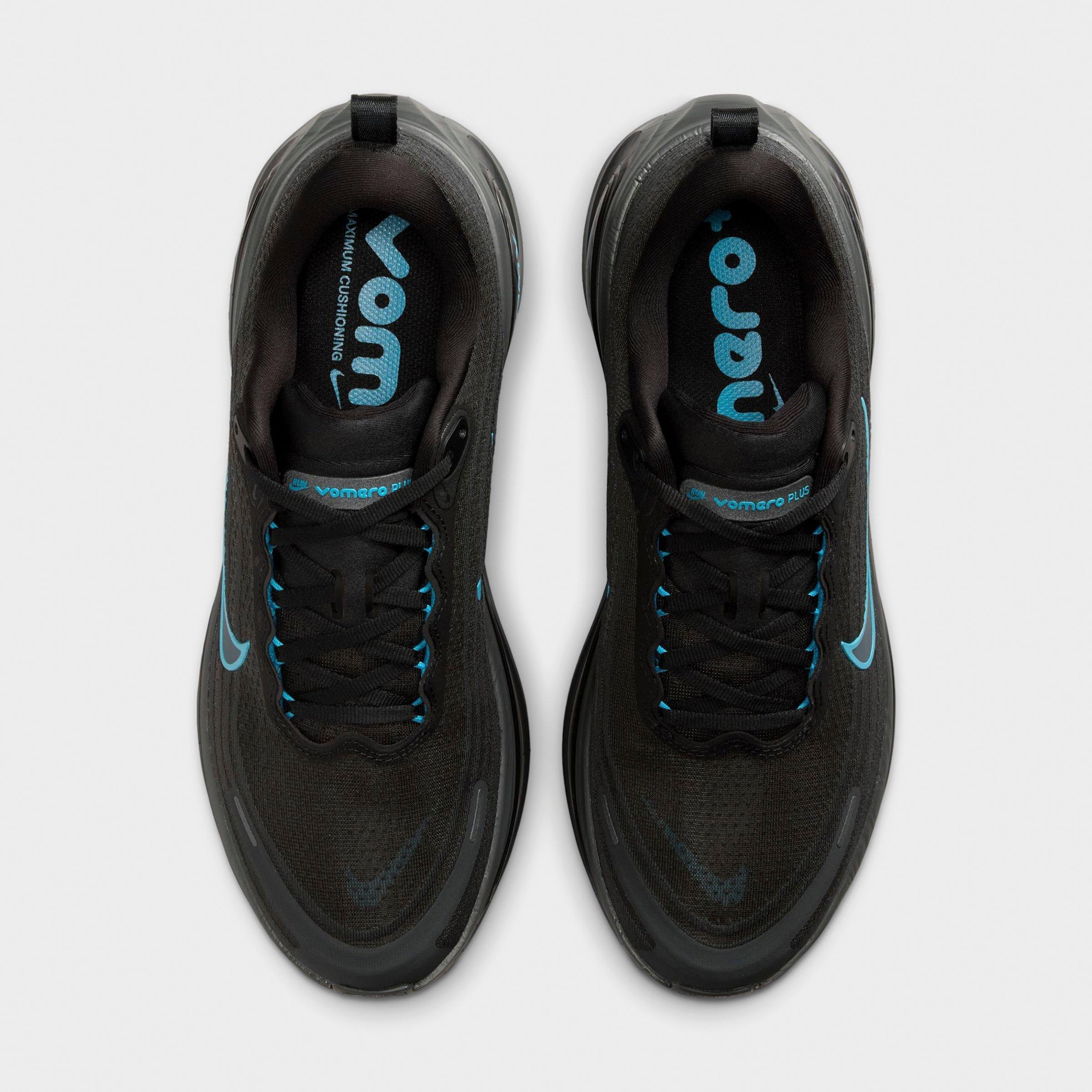 Men's Nithtke Vomero Plus Running Shoes - Part 2 - Anthracite/Light Current Blue - Top view